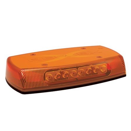 ECCO SAFETY GROUP LED MINIBAR REFLEX 15IN 12-24VDC 18 FLASH PATTERNS AMBER VACUUM-MAGNET MOUNT 5590A-VM